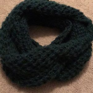 Dark Green infinity scarf